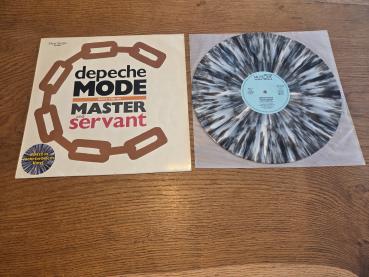 Depeche Mode Master and Servant Slavery Whip Mix 1984 Mute Records – INT 126.824 Mehrfarbiges Vinyl Deutsche Pressung NM/VG+